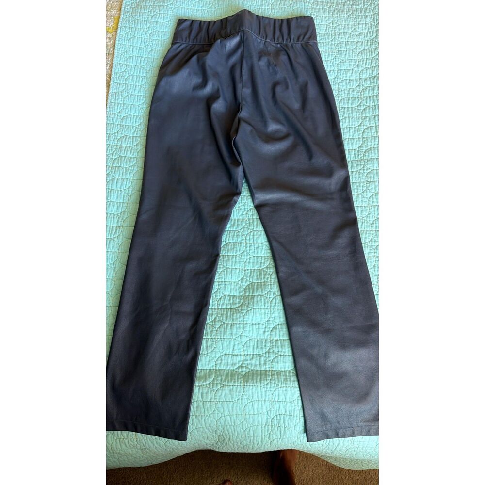 Brochu Walker Faux Leather Straight LegPants DarkNavy Size M